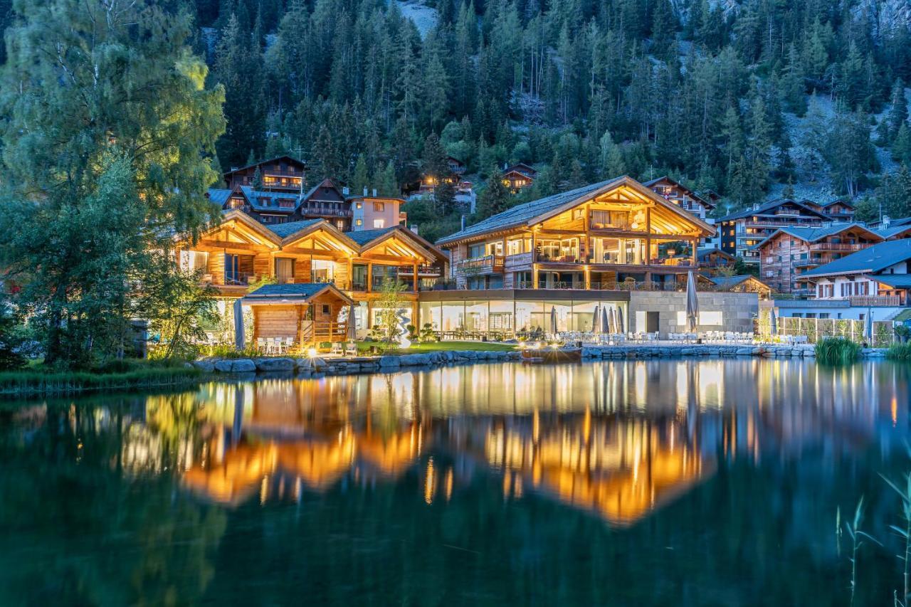 Hotel Au Club Alpin à Champex-Lac Extérieur photo
