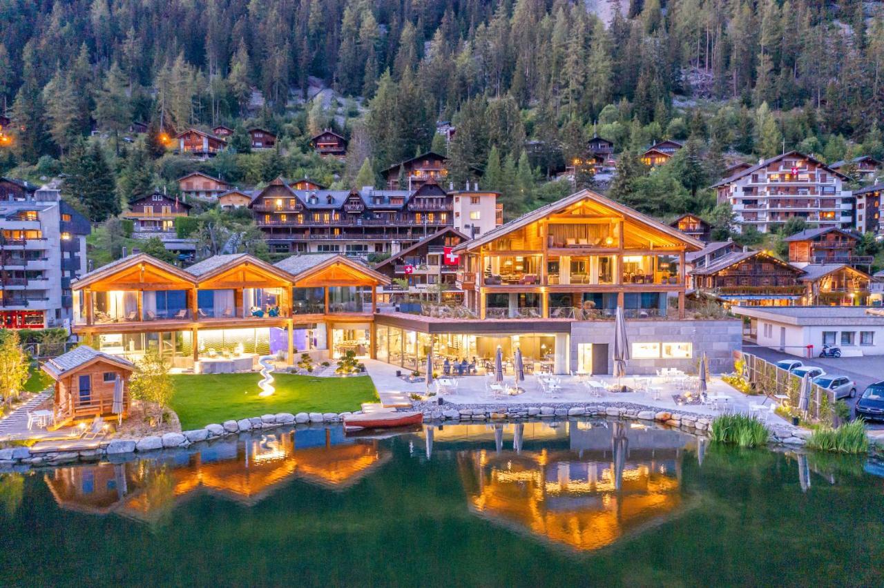 Hotel Au Club Alpin à Champex-Lac Extérieur photo