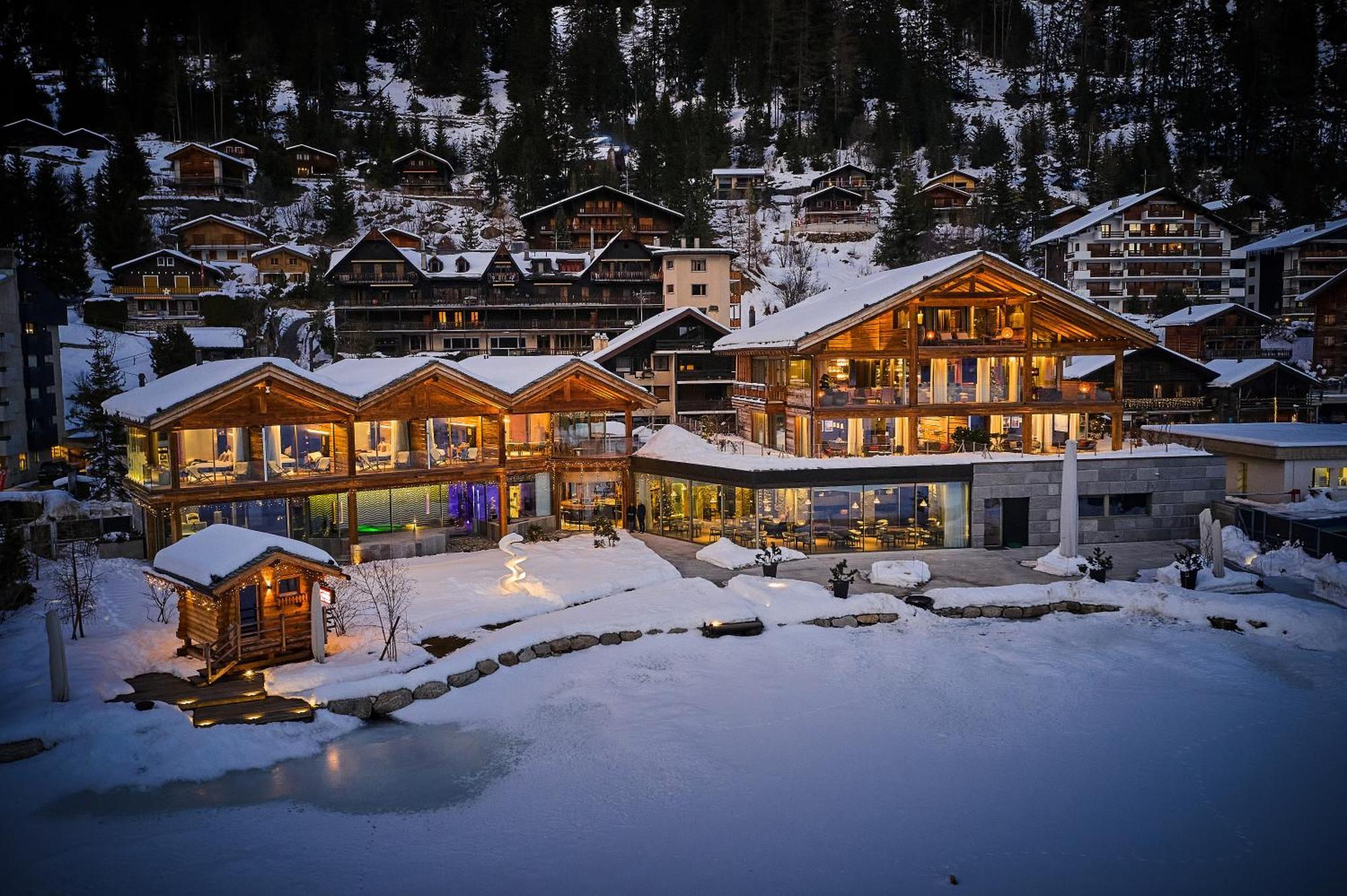 Hotel Au Club Alpin à Champex-Lac Extérieur photo